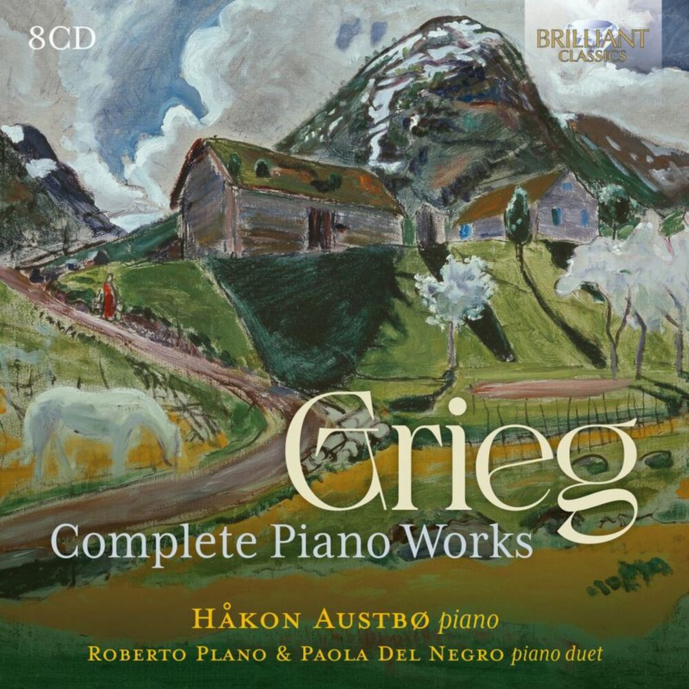 Hakon Austbo - Grieg: Complete Piano Works  CD